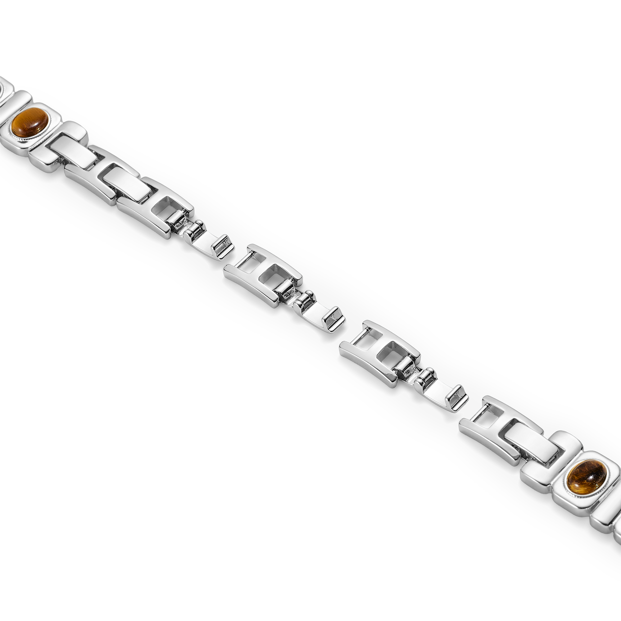 Tiger-Eye Stone Copper Watch Band for Apple Watch