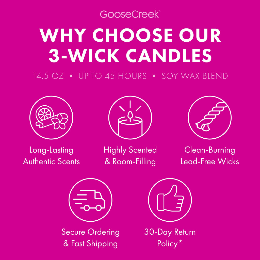 Solar Blooms 3-Wick Candle
