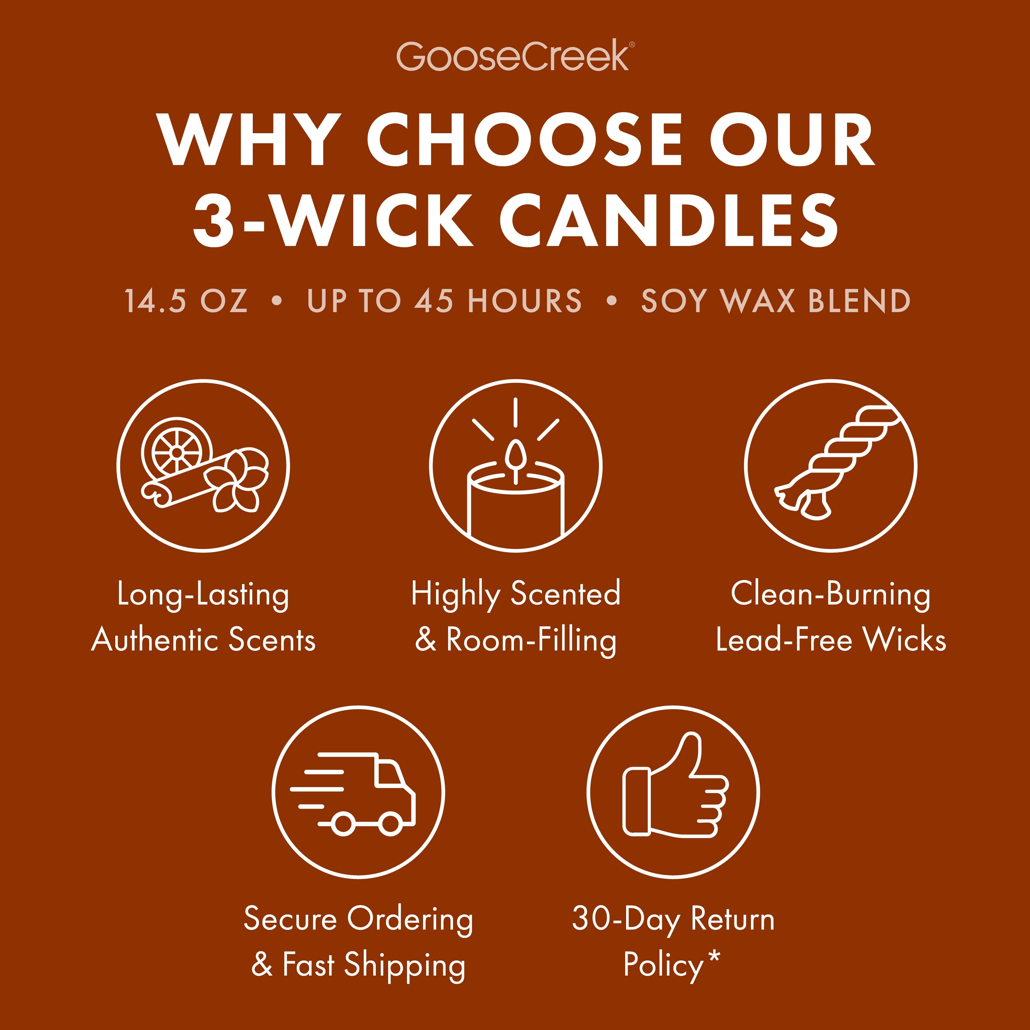 Sparkling Cinnamon 3-Wick Candle