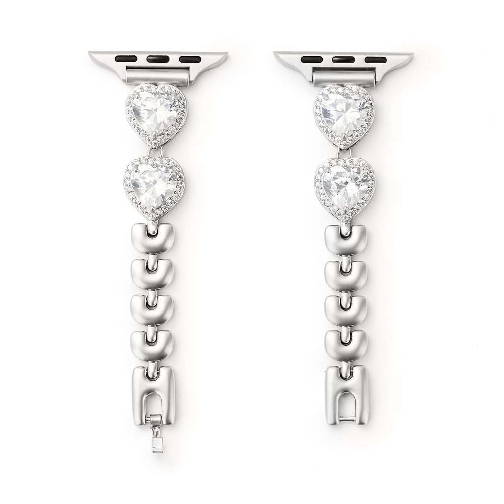 Dazzling Heart Watch Band for Apple Watch