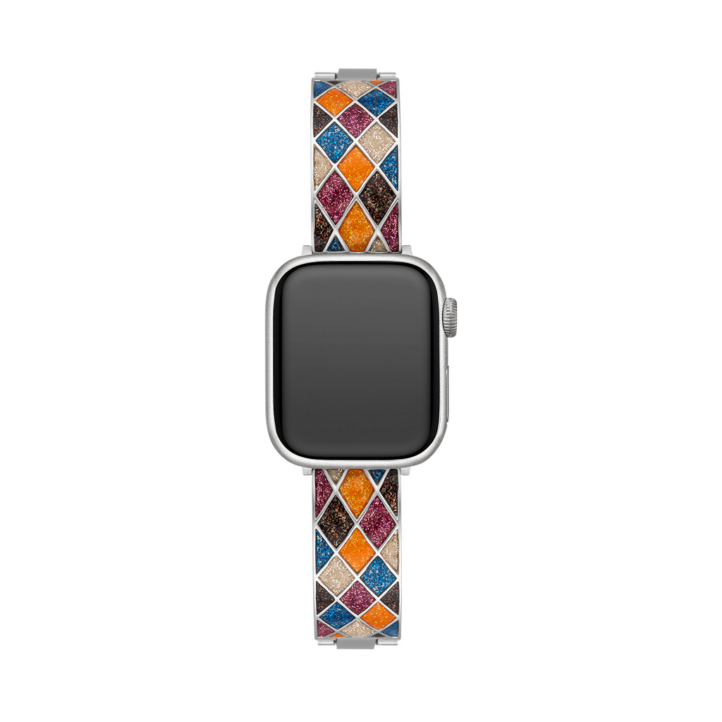 Exotic Diamond Lattice Watch Band