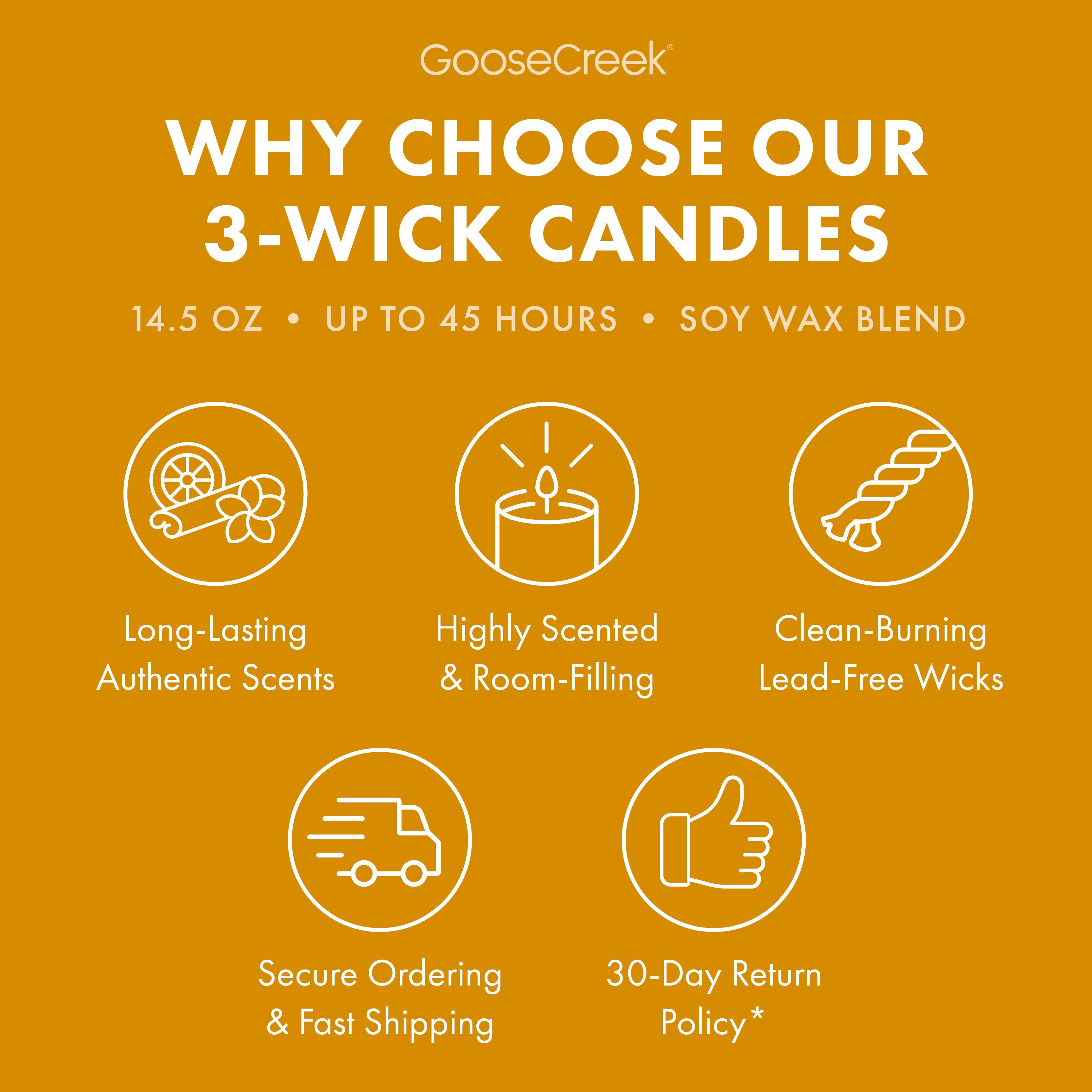 Toffee Kettle Corn 3-Wick Candle