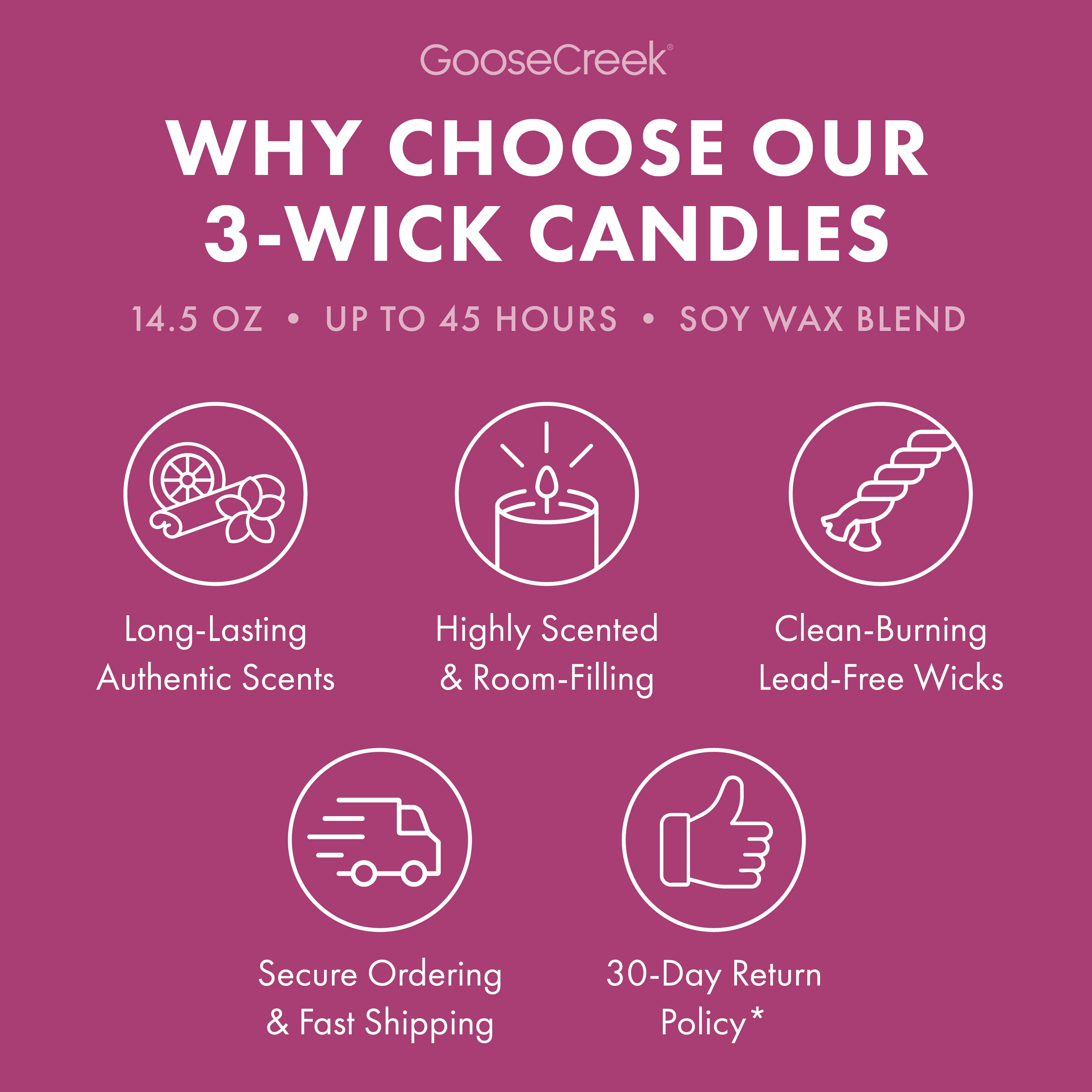 Tuscan Vineyard 3-Wick Candle