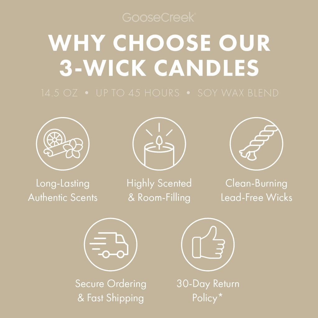 Vanilla Bean 3-Wick Candle