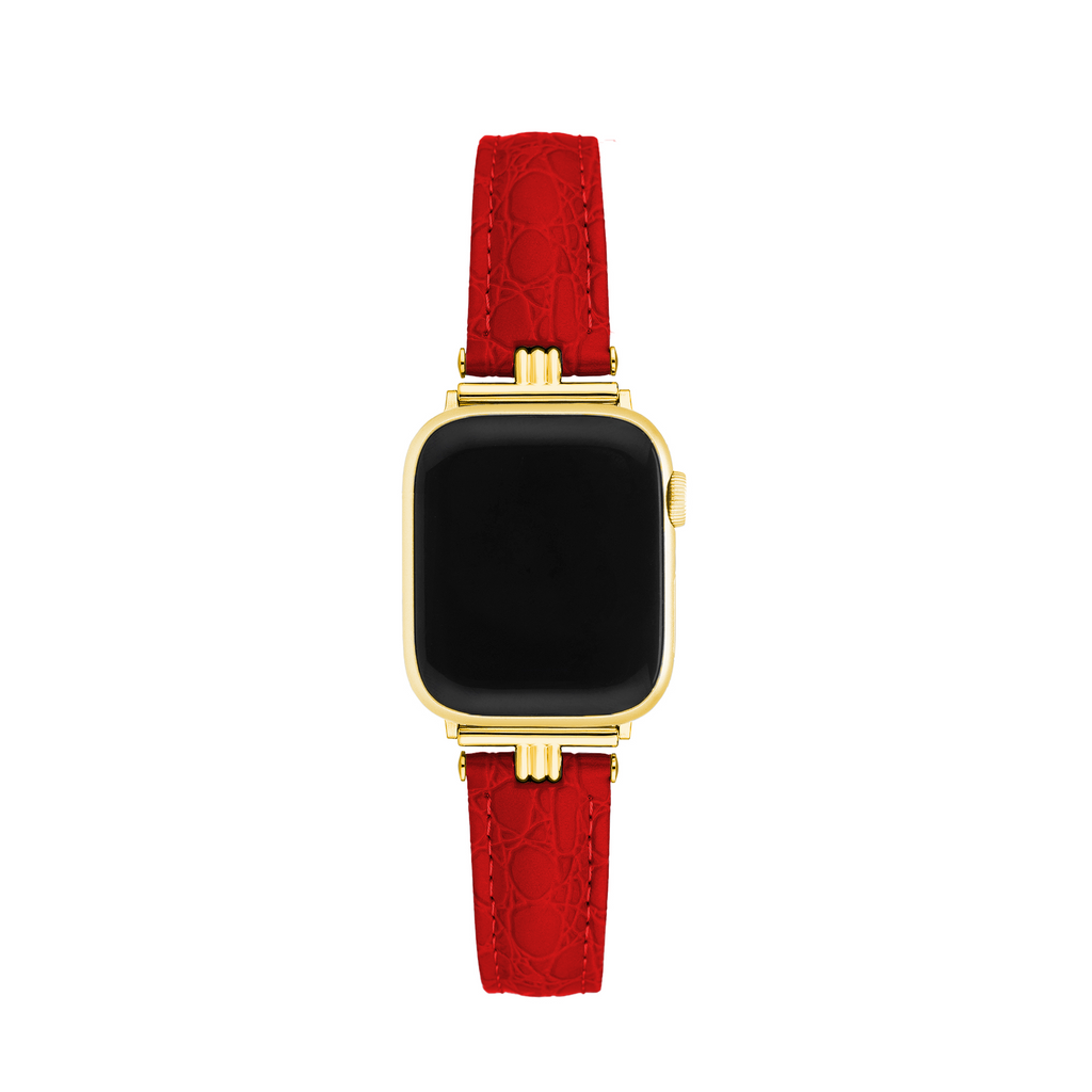 Alligator Print Watch Band for Apple Watch