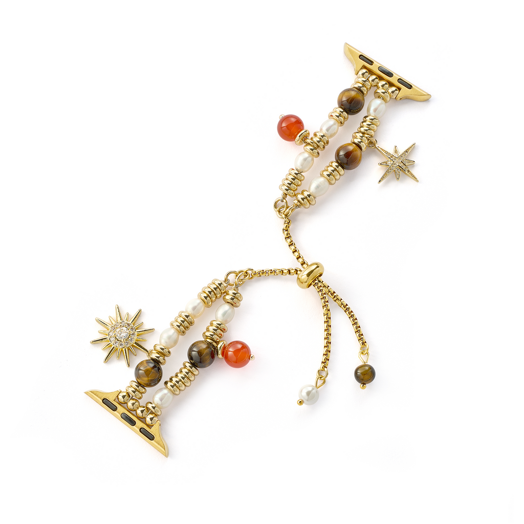 Stellar Charm Beaded Band for Apple Watch