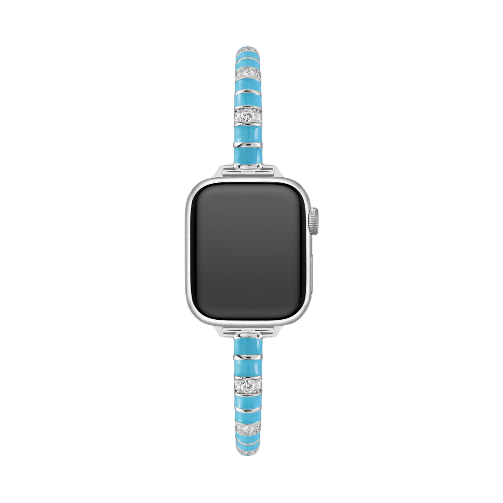 14k Gold / Platinum Plated Enameling Copper Watch Band for Apple Watch