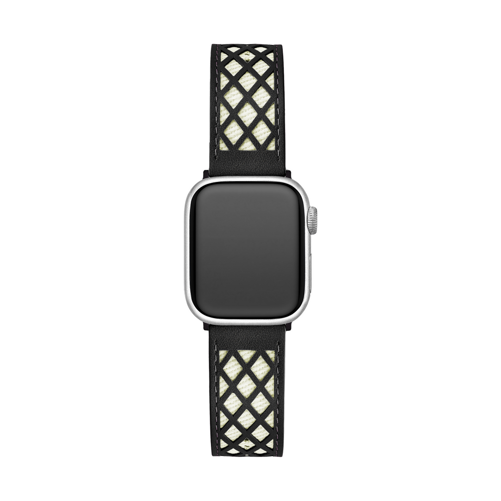 Lattice Leather Watch Band for Apple Watch