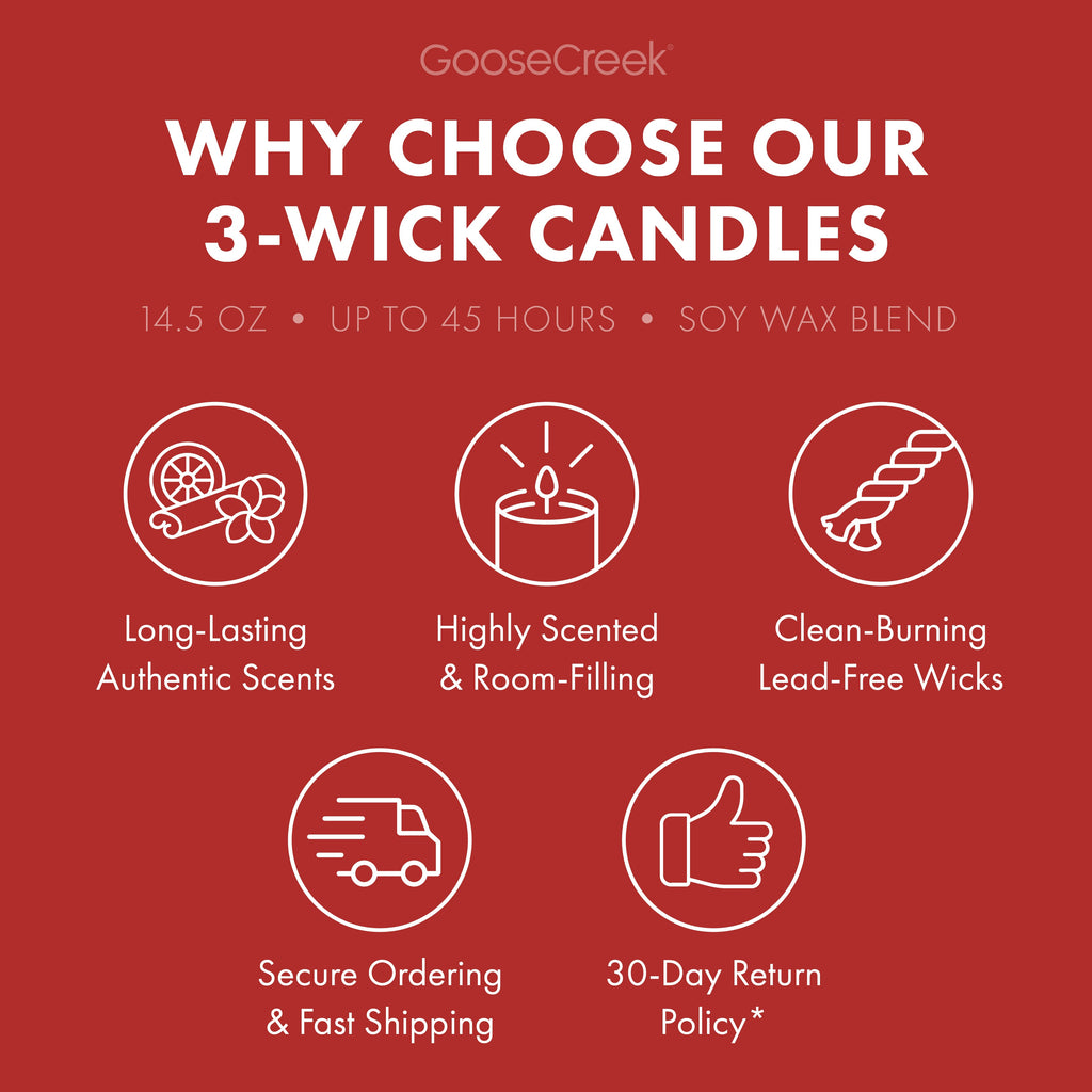 Warm Apple Pie 3-Wick Candle
