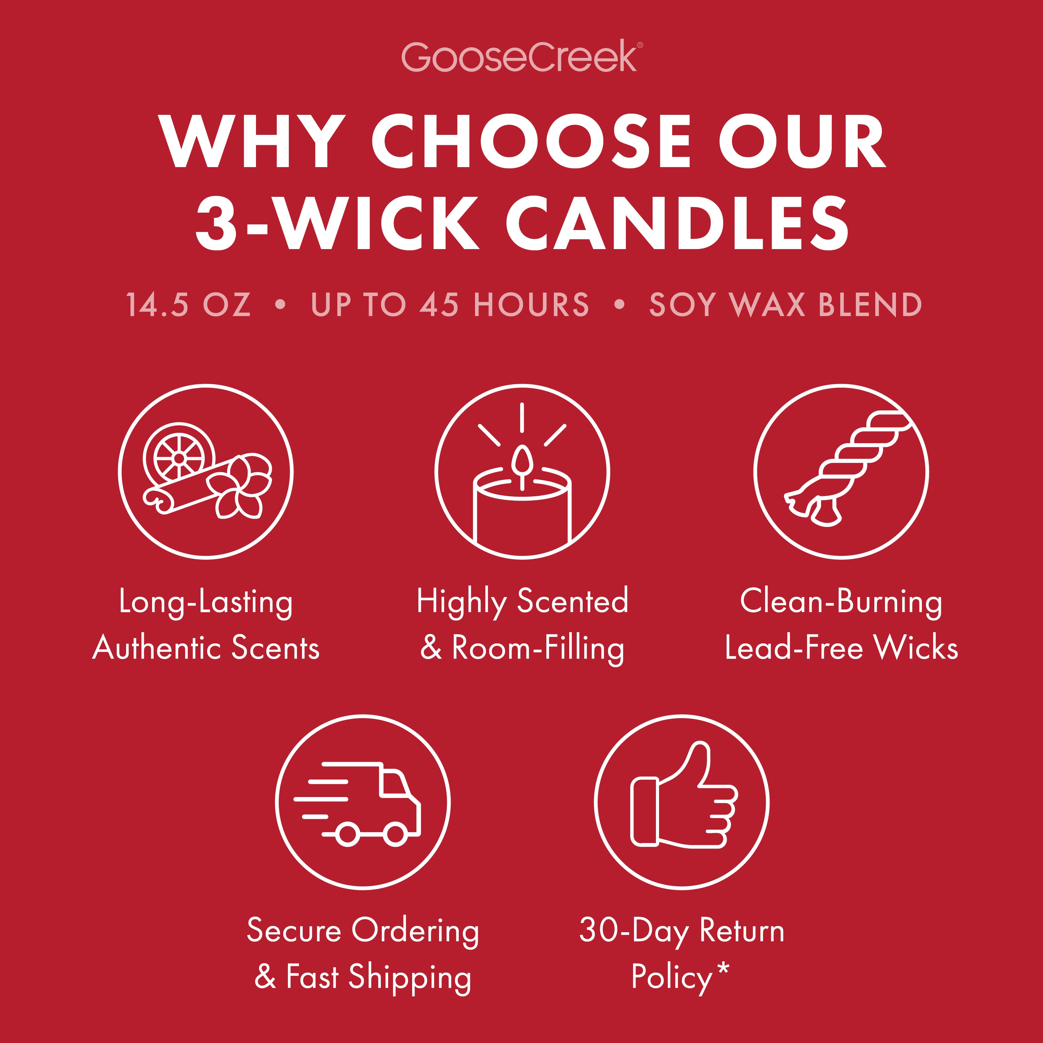 Warm Apple Pie 3-Wick Candle