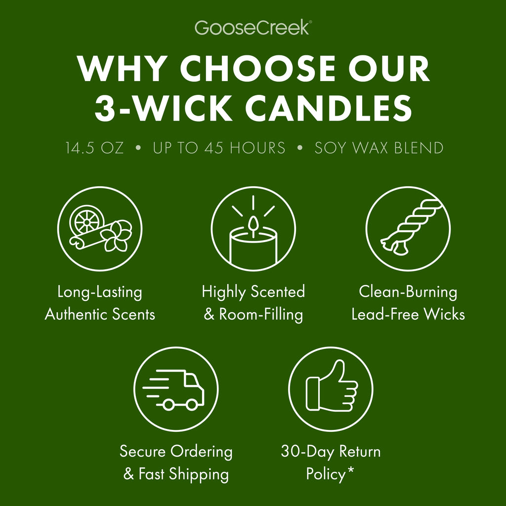 Whispering Fir 3-Wick Candle