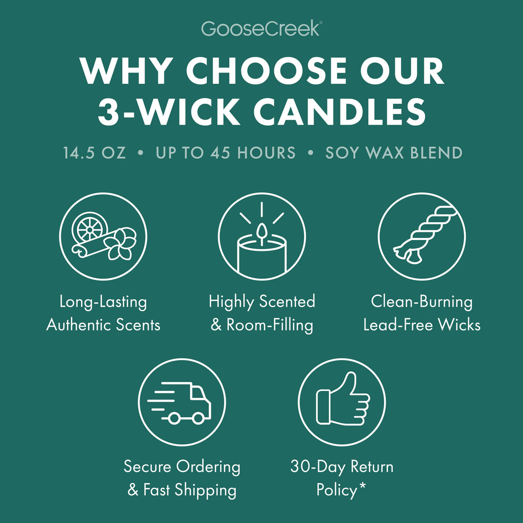 White Pine Lake 3-Wick Candle