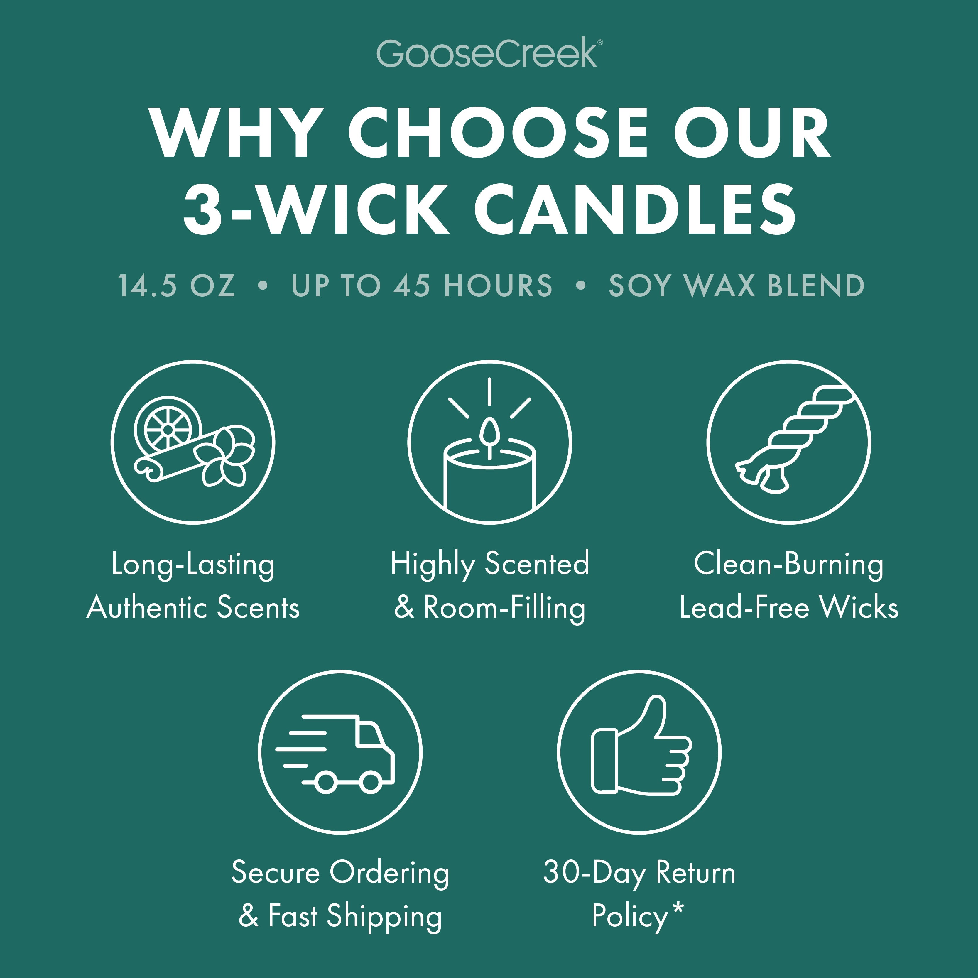 White Pine Lake 3-Wick Candle
