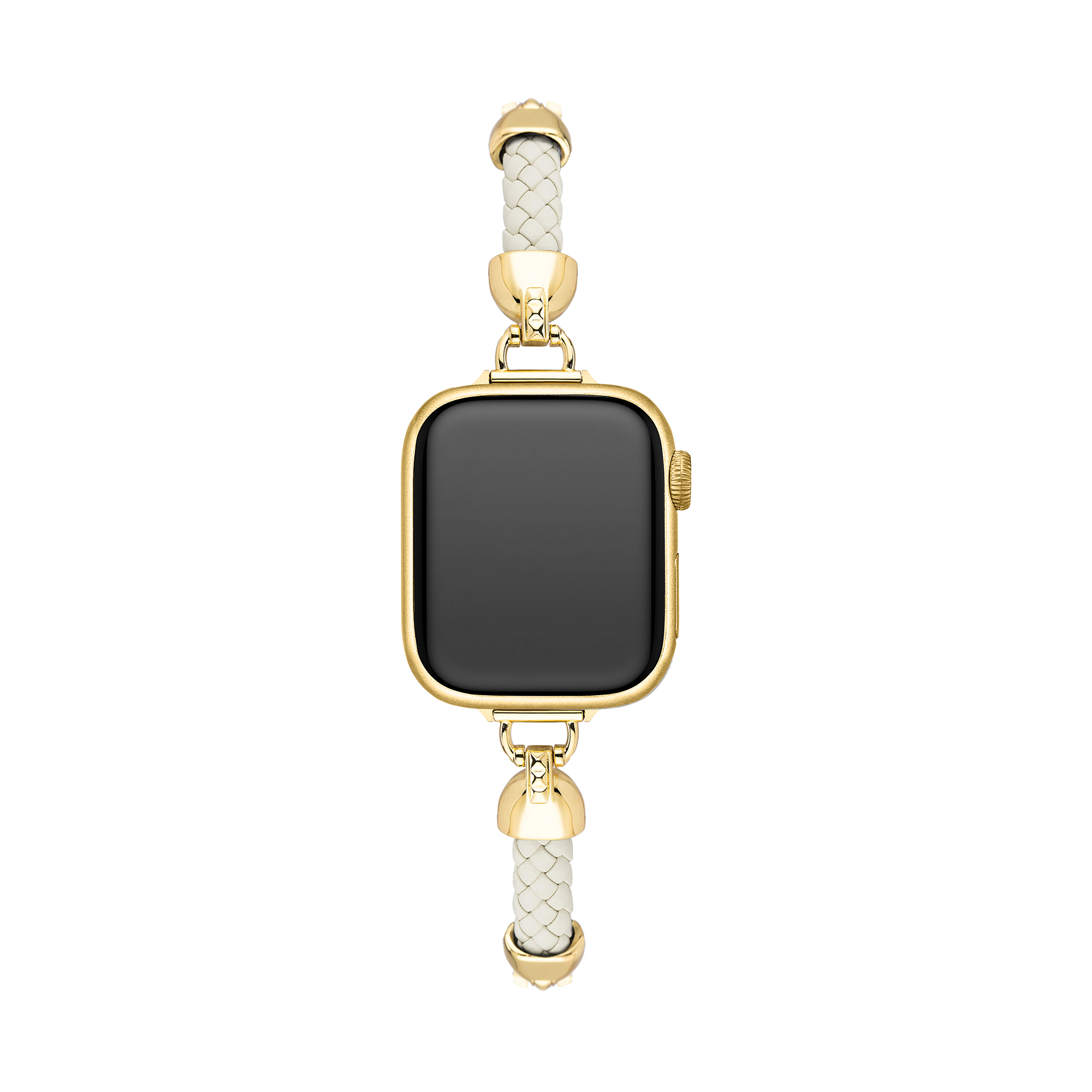 Slim Woven Metal Watch Band for Apple Watch
