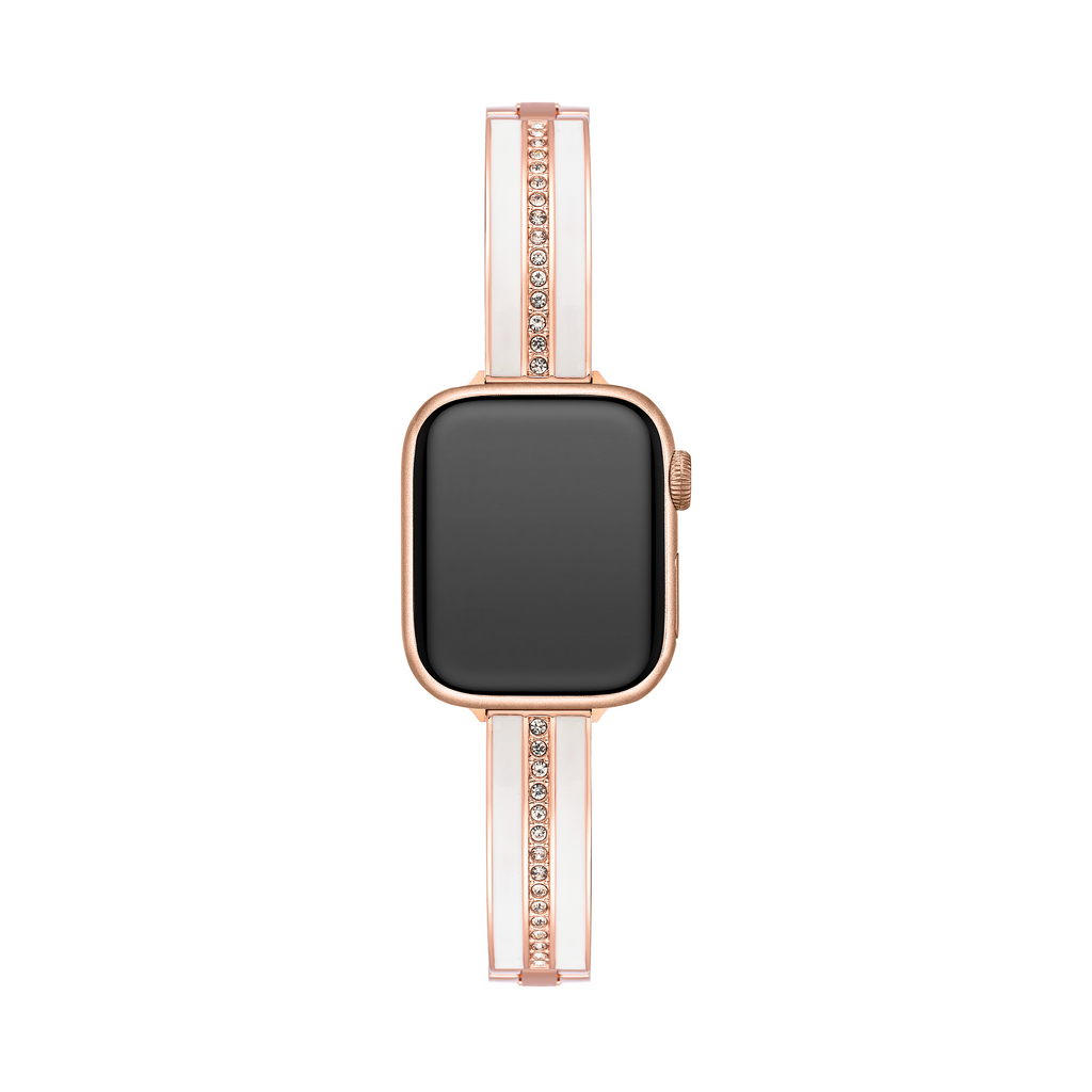 Rhinestone Adorned Classic Watch Band for Apple Watch