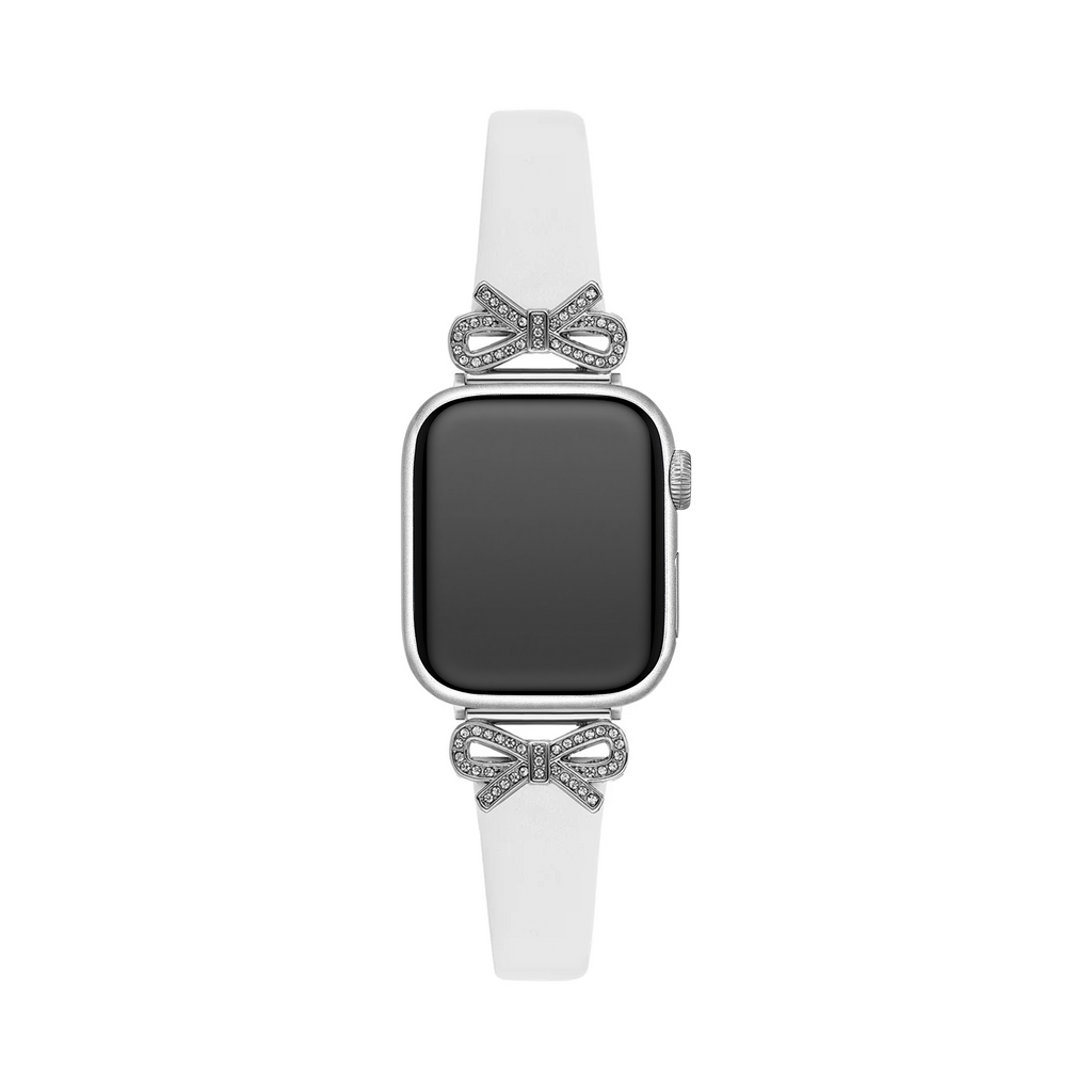 Crystal Bowknot Leather Watch Band for Apple Watch