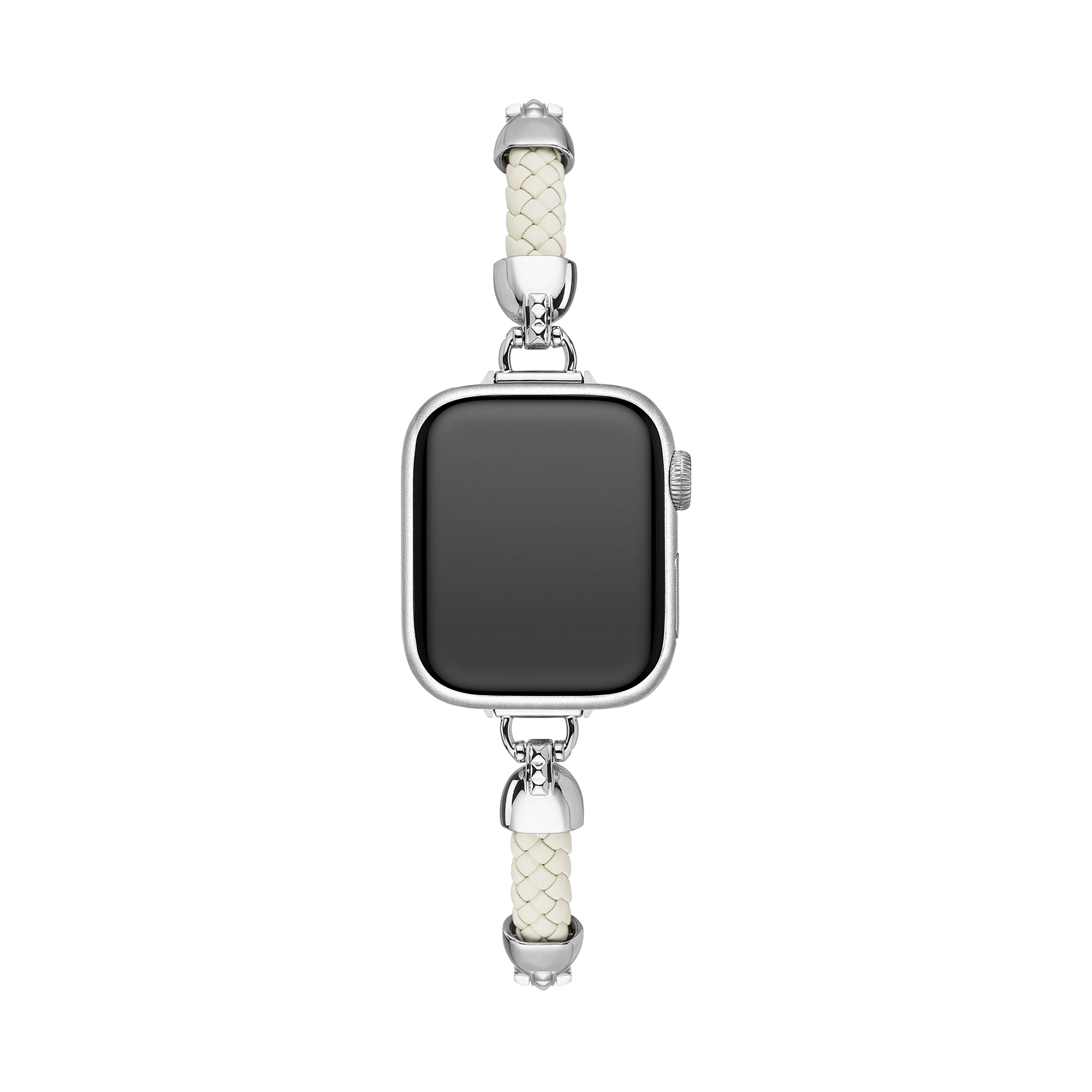 Slim Woven Metal Watch Band for Apple Watch