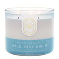 Wild Mint & Birch Aromatherapy 3-Wick Candle
