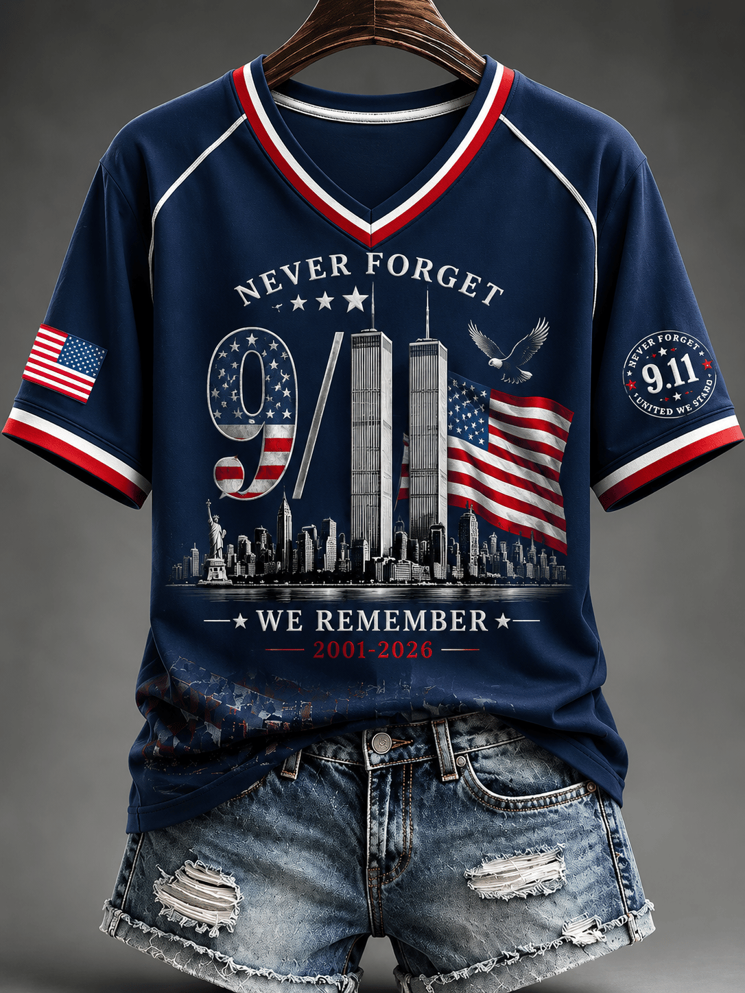 Women's Printed Short-Sleeve Top