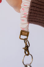 Andi x Rad Rev Pink Bows Keychain