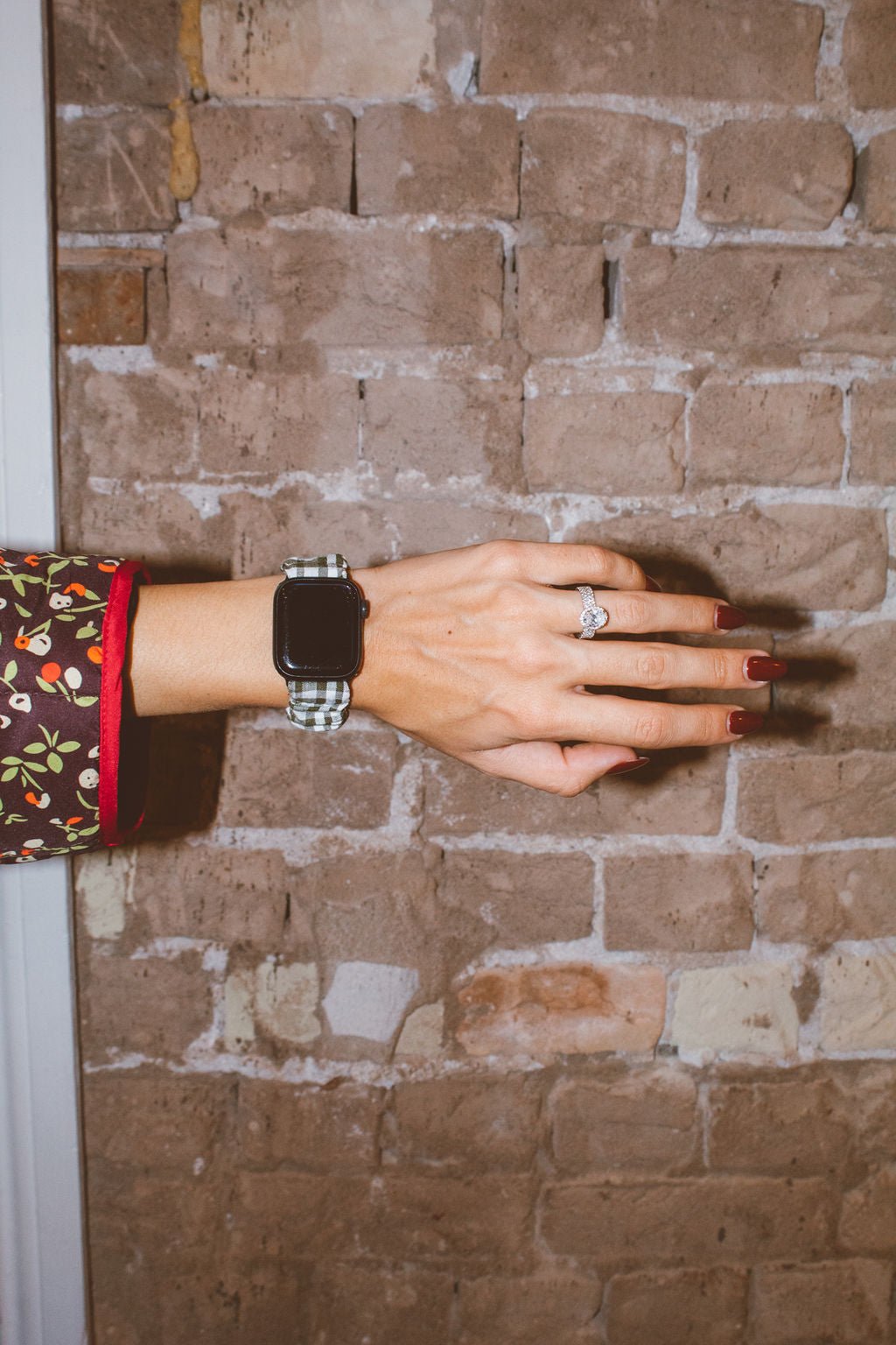 Aspen Green Scrunchie Apple Watchband