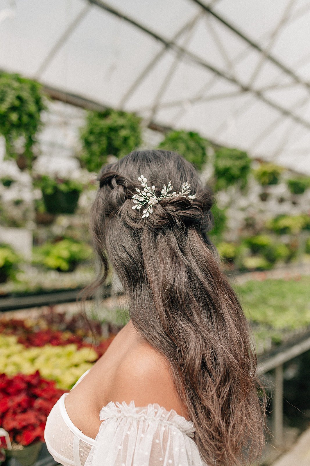 Audrey Comb in Silver