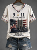 Women's USA 911 Print T-Shirt