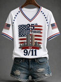 Women's 9/11 Memorial Graphic Top