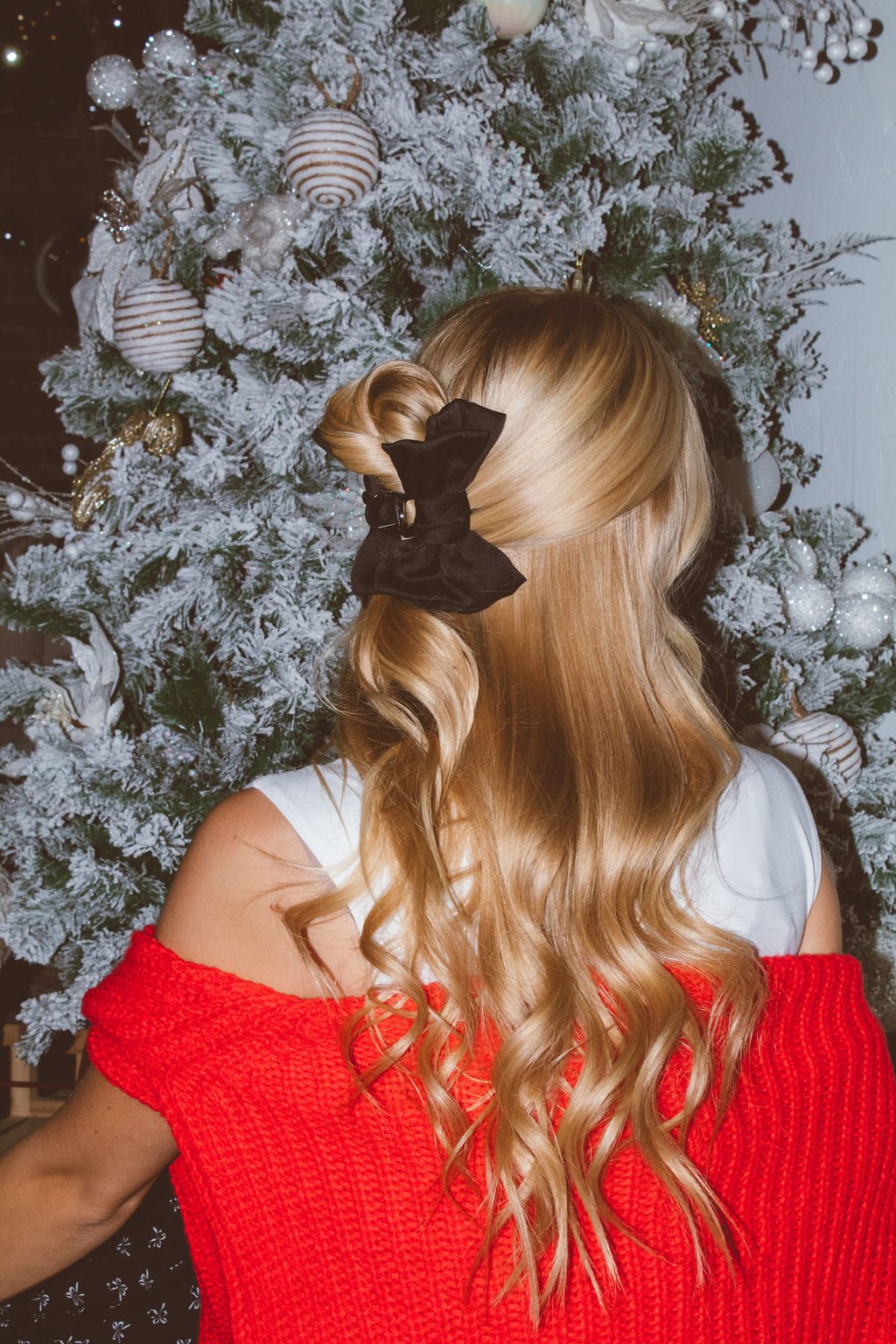 Bailey Satin Bow Claw Clip