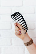 Wide Tooth Hard Headband