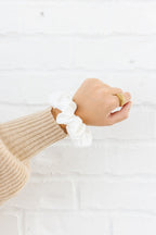 Dove Oversized Athletic Scrunchie
