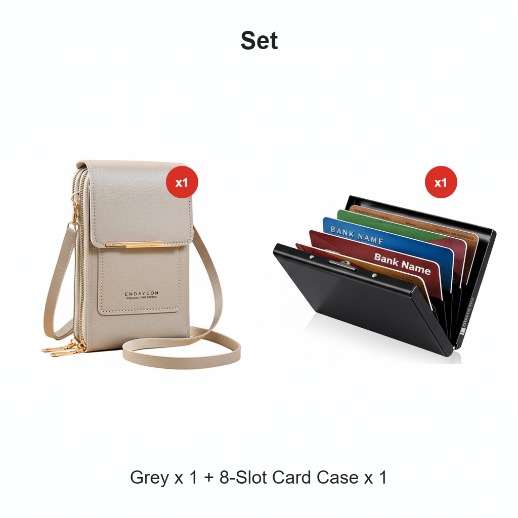 🔥Hot Sale 56% OFF -🎁Women's Touch Screen Mobile Phone Messenger bag
