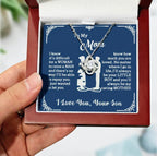 To My Mom ¨C Forever Your Little Boy Necklace