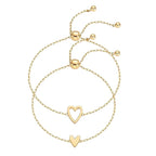 Matching Hearts Bracelet