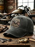 Unisex Motorcycle Rally Printed Hat