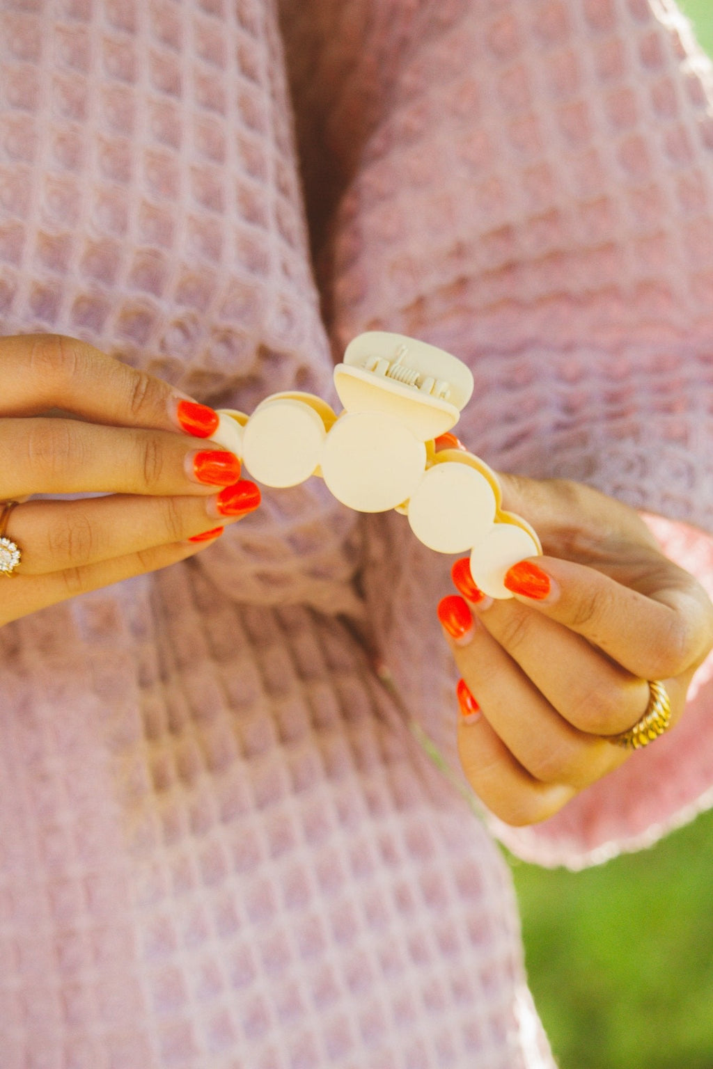 Circles Claw Clip