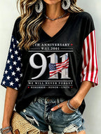 Women's 9/11 Memorial Graphic Top