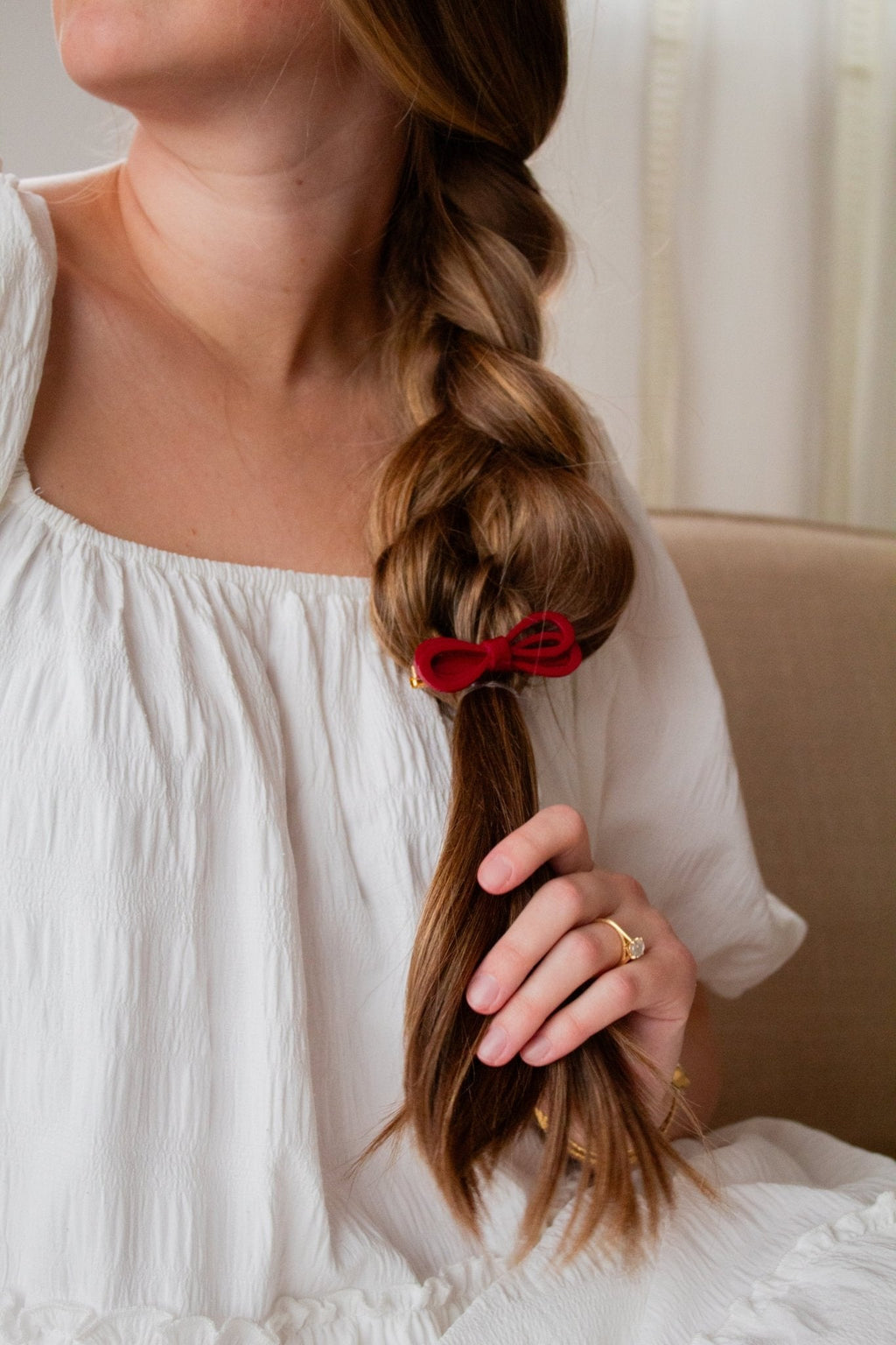 Double Loop Bow Clip
