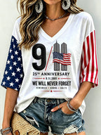 Women's 9/11 Memorial Graphic Top