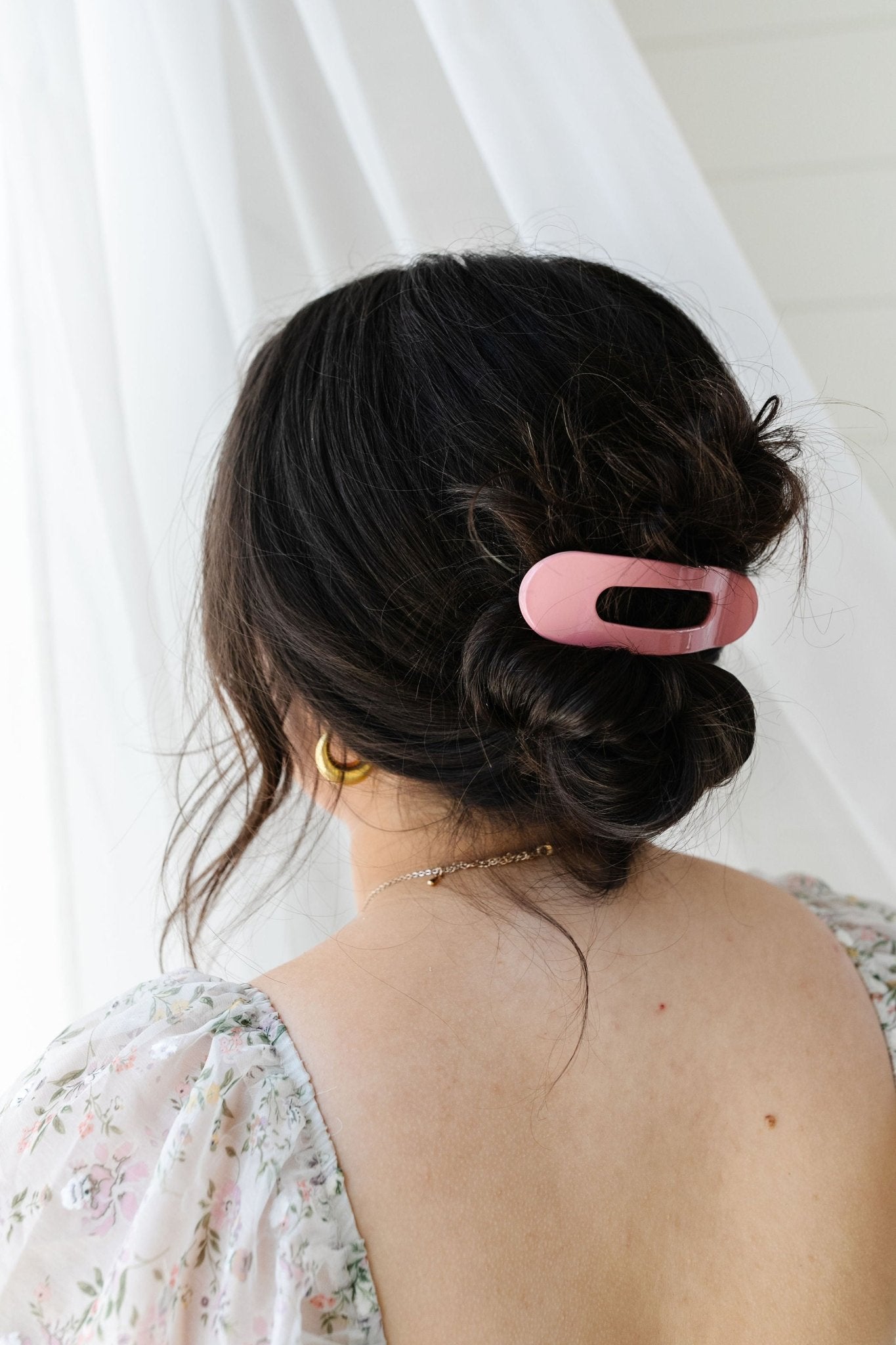 Glossy Flat Claw Clip