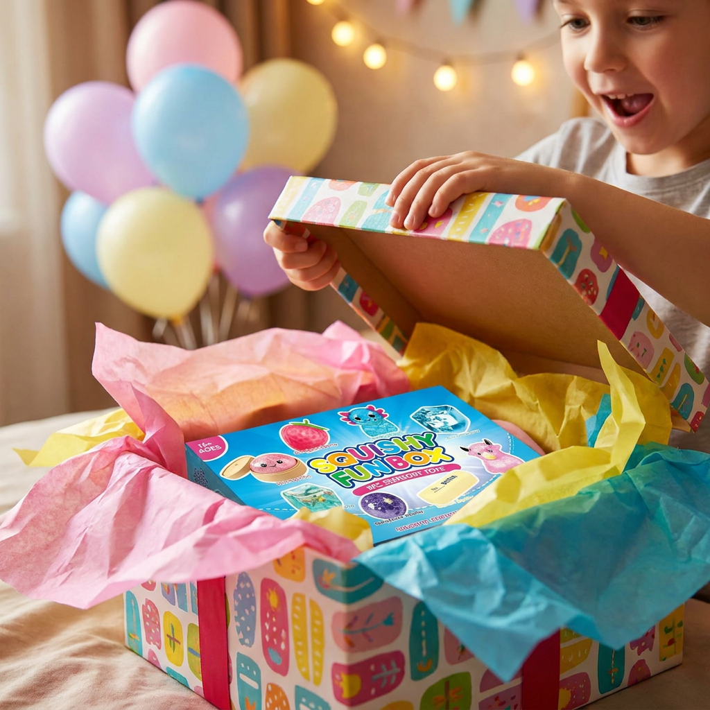 Squishy Fun Box ¨C 8pc Sensory Set