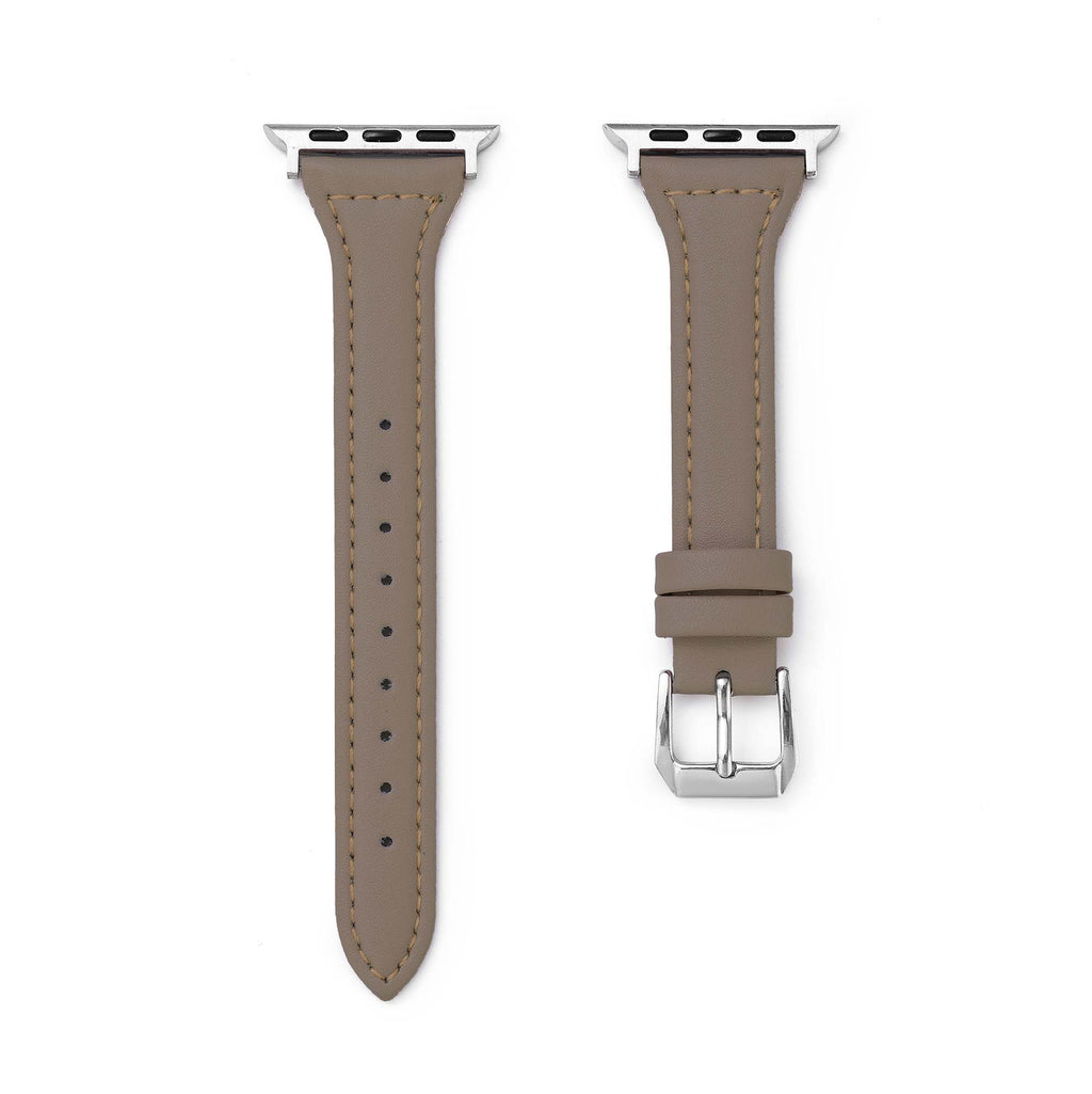 Minimalist Genuine Leather Watch Band for Apple Watch