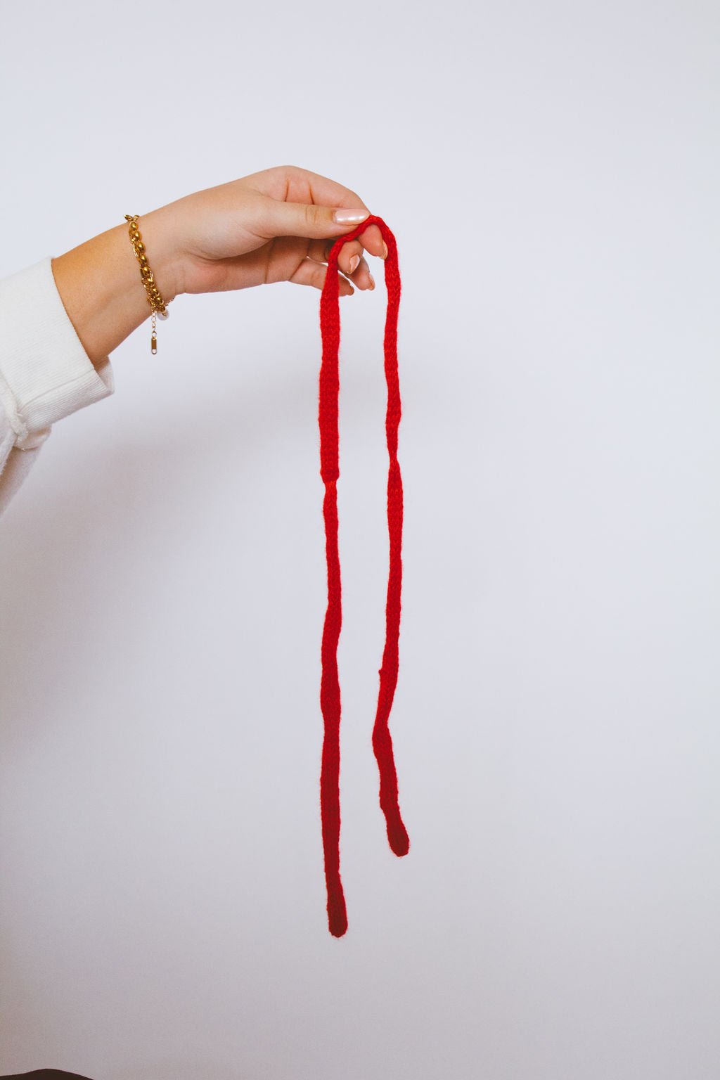 Knit Long Bow Tie