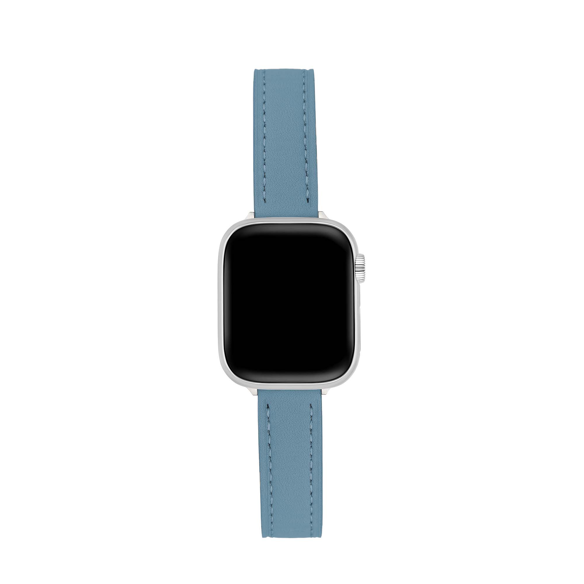 Slim Genuine Leather Watch Band