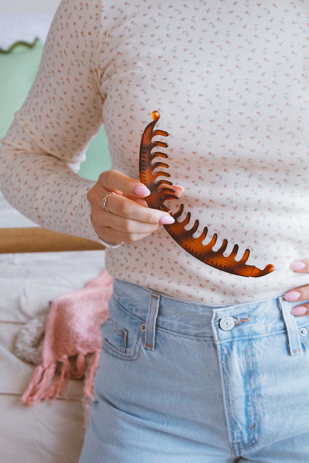 Large Banana Claw Clip