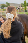 Magnolia Jumbo Scrunchie