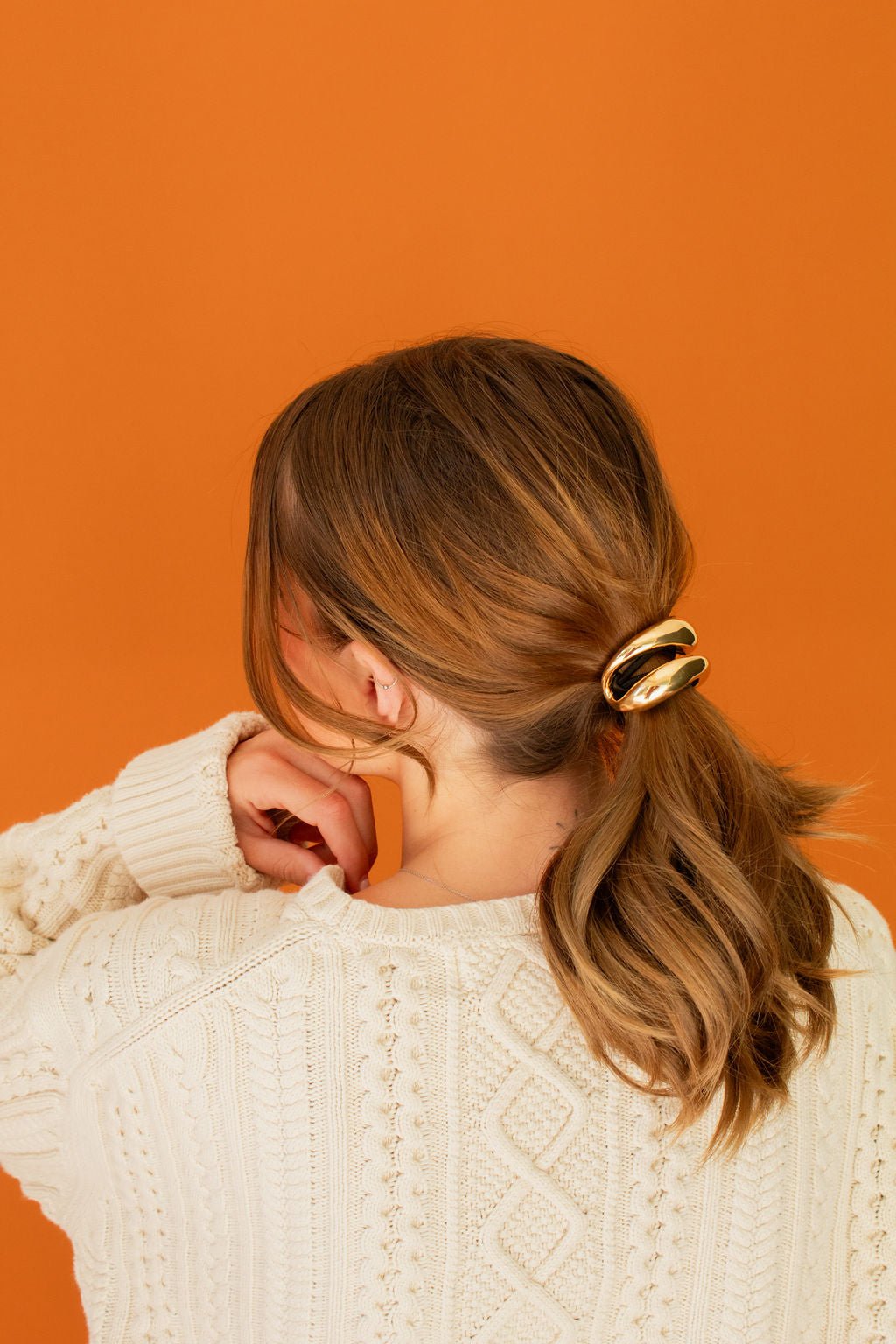Abstract Ponytail Cuff