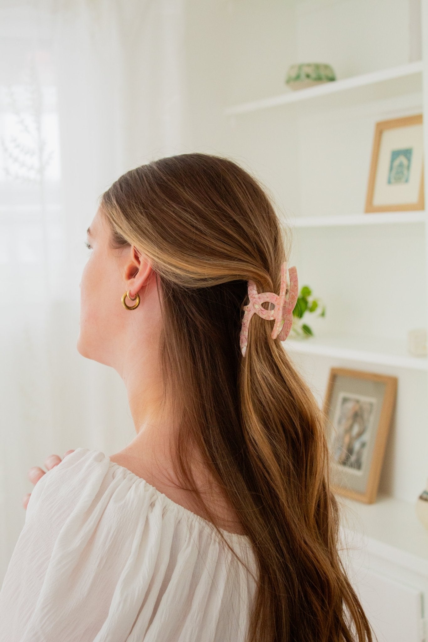 Marbled Link Claw Clip
