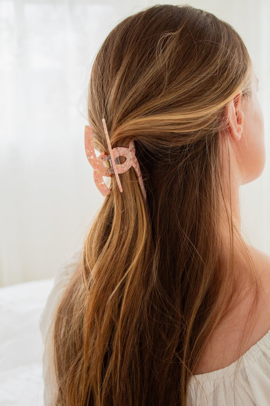 Marbled Link Claw Clip