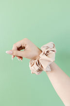 Oat Milk Jumbo Scrunchie